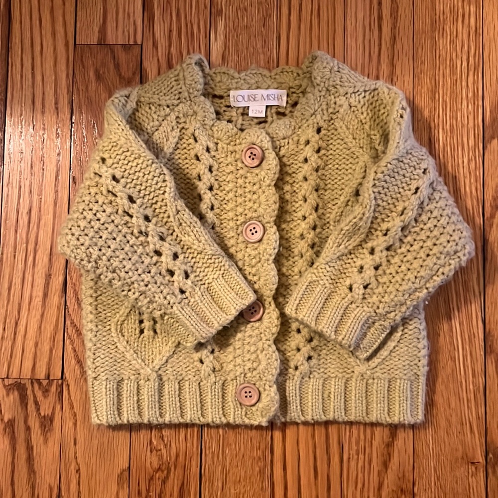 Louise Misha baby sweater cardigan